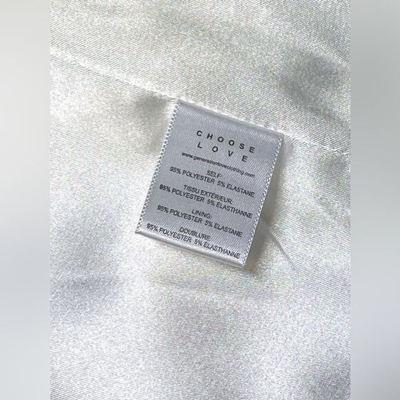 Generation Love Argo Crystal Trimmed Satin & Crepe Blazer size XS - Picture 15 of 16